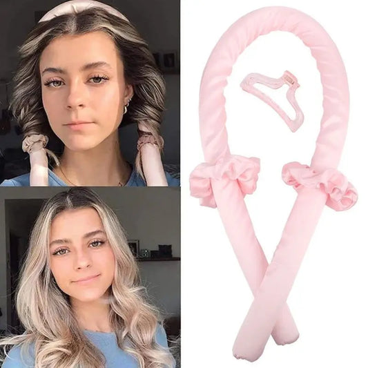 Heatless Hair Curling Wrap Kit