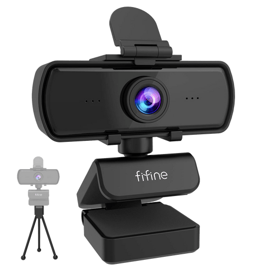 FIFINE K420 Webcam 2K Including Tripod Stand for PC/Laptop - كامره حاسوب